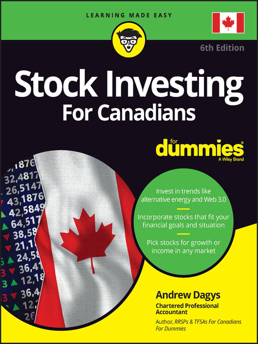 Title details for Stock Investing For Canadians For Dummies by Andrew Dagys - Wait list